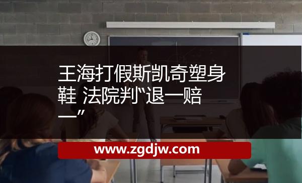 王海打假斯凱奇塑身鞋 法院判“退一賠一” 