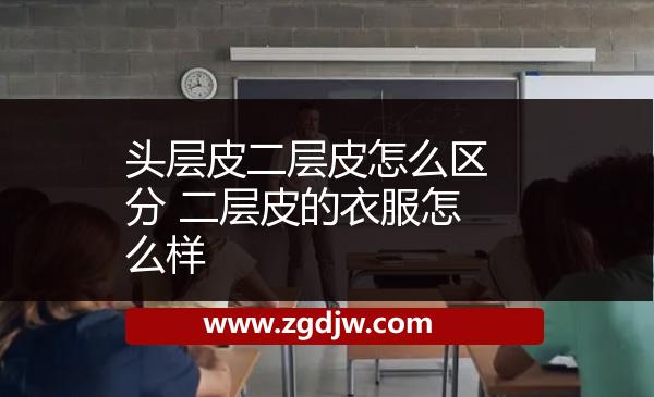 頭層皮二層皮怎么區(qū)分 二層皮的衣服怎么樣 