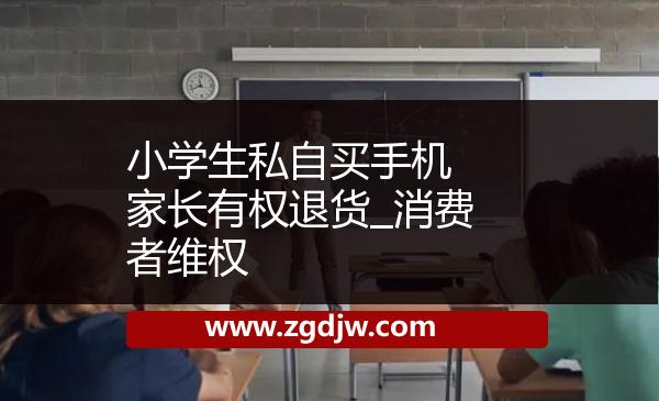 小學(xué)生私自買手機(jī) 家長(zhǎng)有權(quán)退貨_消費(fèi)者維權(quán) 