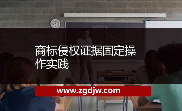 商標(biāo)侵權(quán)證據(jù)固定操作實(shí)踐 