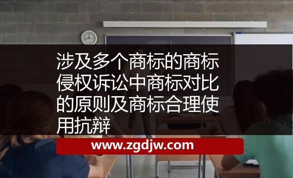 涉及多個(gè)商標(biāo)的商標(biāo)侵權(quán)訴訟中商標(biāo)對(duì)比的原則及商標(biāo)合理使用抗辯 
